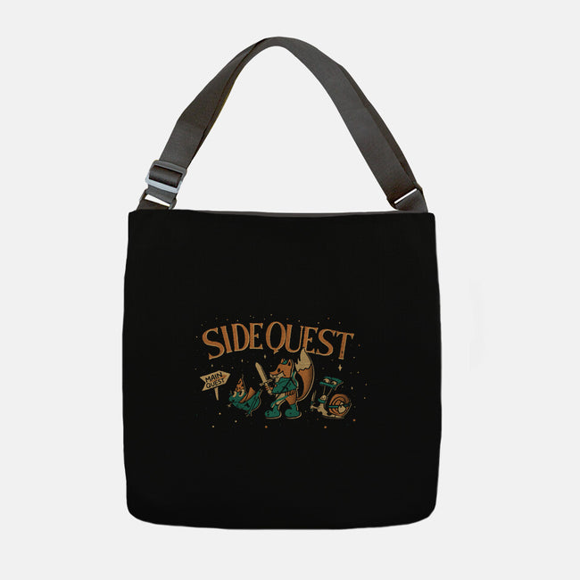 Side Quest Main Quest-None-Adjustable Tote-Bag-Estudio Horta