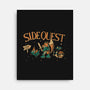 Side Quest Main Quest-None-Stretched-Canvas-Estudio Horta