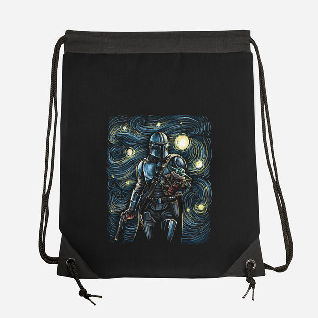 Starry Way-None-Drawstring-Bag-zascanauta