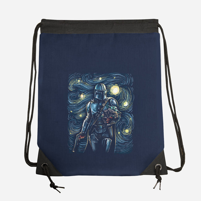 Starry Way-None-Drawstring-Bag-zascanauta