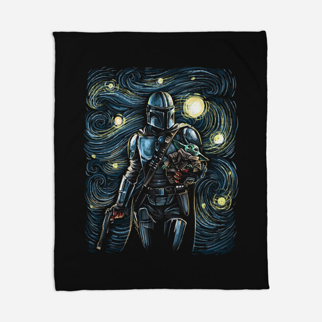 Starry Way-None-Fleece-Blanket-zascanauta
