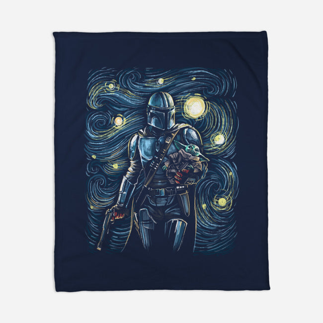 Starry Way-None-Fleece-Blanket-zascanauta