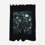 Starry Way-None-Polyester-Shower Curtain-zascanauta
