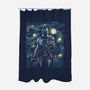 Starry Way-None-Polyester-Shower Curtain-zascanauta