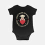 Dogs Make Me Happy-Baby-Basic-Onesie-brunopires