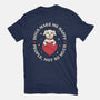 Dogs Make Me Happy-Unisex-Basic-Tee-brunopires