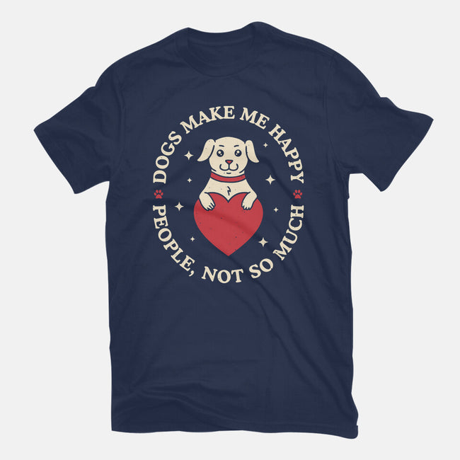 Dogs Make Me Happy-Youth-Basic-Tee-brunopires