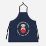 Dogs Make Me Happy-Unisex-Kitchen-Apron-brunopires