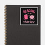 Reading Is My Therapy-None-Glossy-Sticker-brunopires