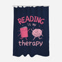 Reading Is My Therapy-None-Polyester-Shower Curtain-brunopires