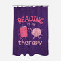 Reading Is My Therapy-None-Polyester-Shower Curtain-brunopires