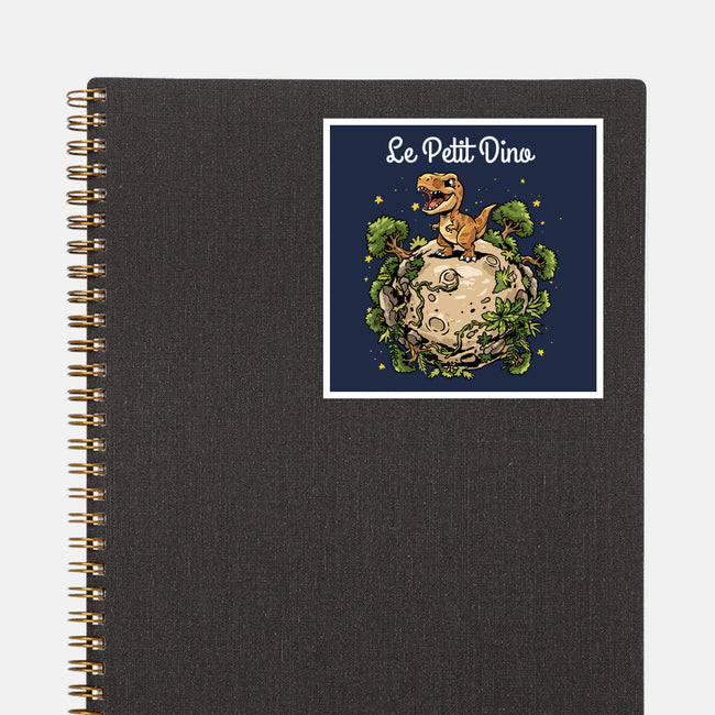 Le Petit Dino-None-Glossy-Sticker-GoshWow