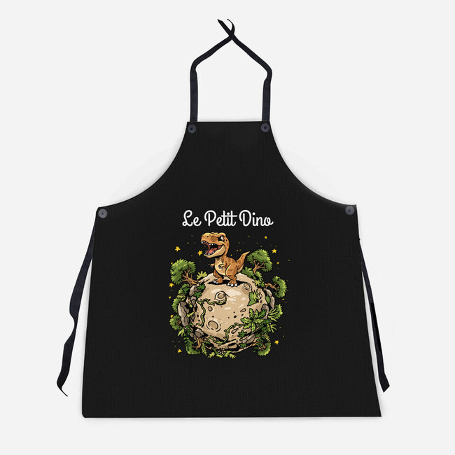Le Petit Dino-Unisex-Kitchen-Apron-GoshWow