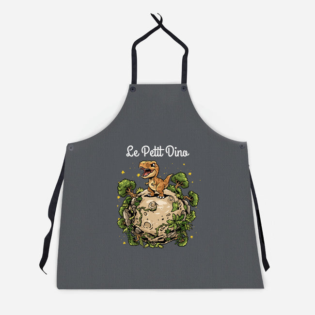 Le Petit Dino-Unisex-Kitchen-Apron-GoshWow