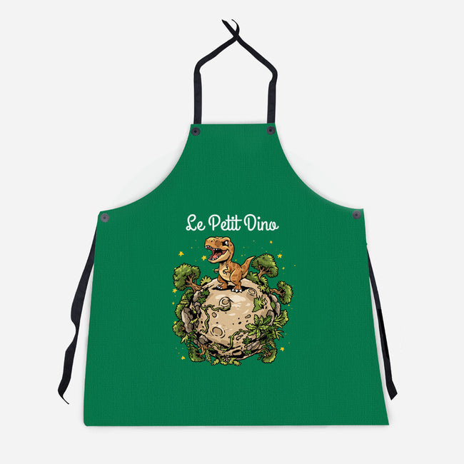 Le Petit Dino-Unisex-Kitchen-Apron-GoshWow