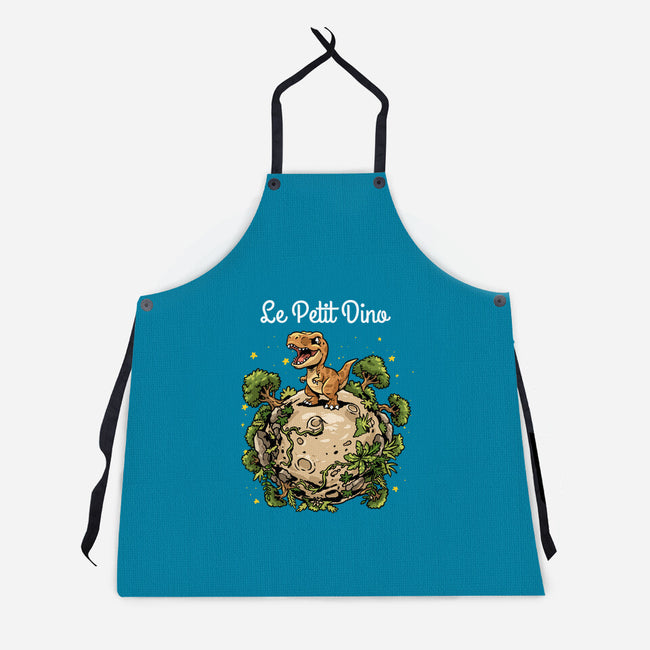 Le Petit Dino-Unisex-Kitchen-Apron-GoshWow