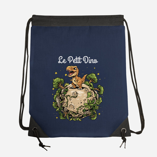 Le Petit Dino-None-Drawstring-Bag-GoshWow