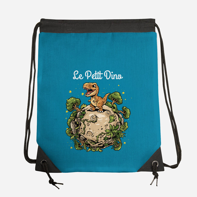 Le Petit Dino-None-Drawstring-Bag-GoshWow