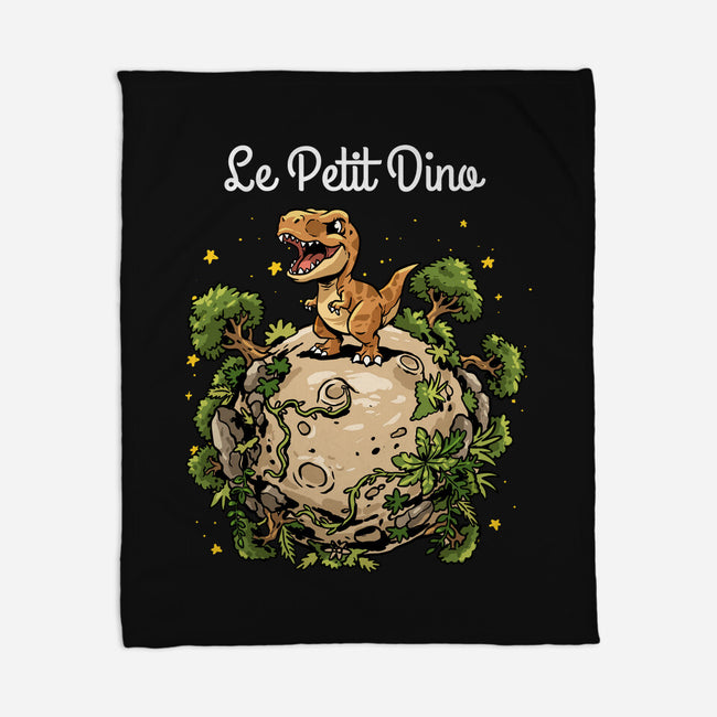 Le Petit Dino-None-Fleece-Blanket-GoshWow