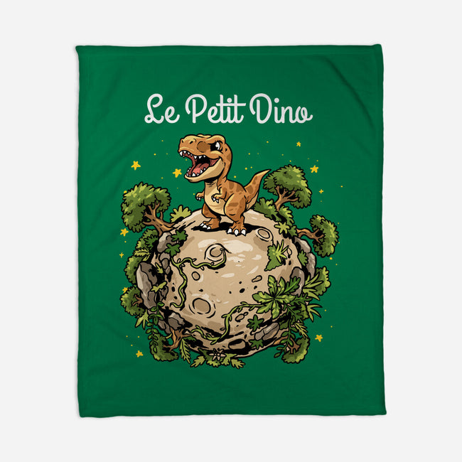 Le Petit Dino-None-Fleece-Blanket-GoshWow