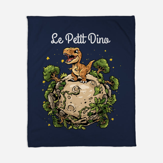 Le Petit Dino-None-Fleece-Blanket-GoshWow