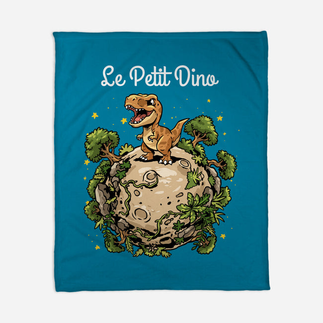 Le Petit Dino-None-Fleece-Blanket-GoshWow