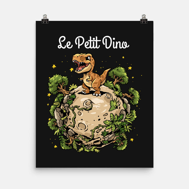 Le Petit Dino-None-Matte-Poster-GoshWow