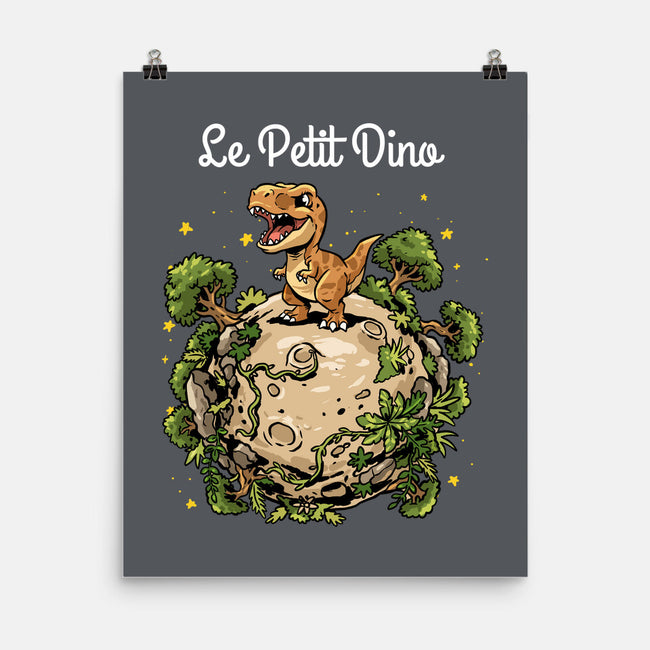 Le Petit Dino-None-Matte-Poster-GoshWow
