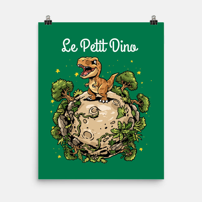 Le Petit Dino-None-Matte-Poster-GoshWow