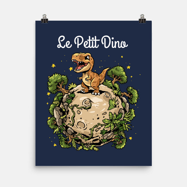 Le Petit Dino-None-Matte-Poster-GoshWow