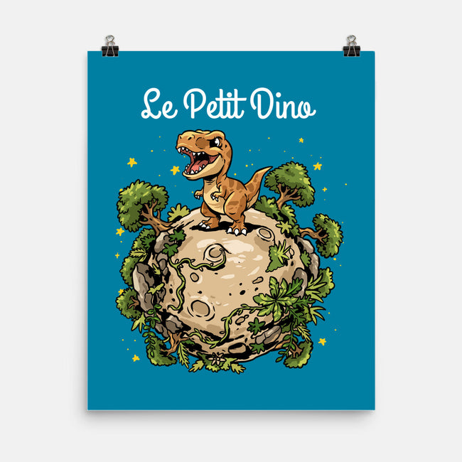 Le Petit Dino-None-Matte-Poster-GoshWow