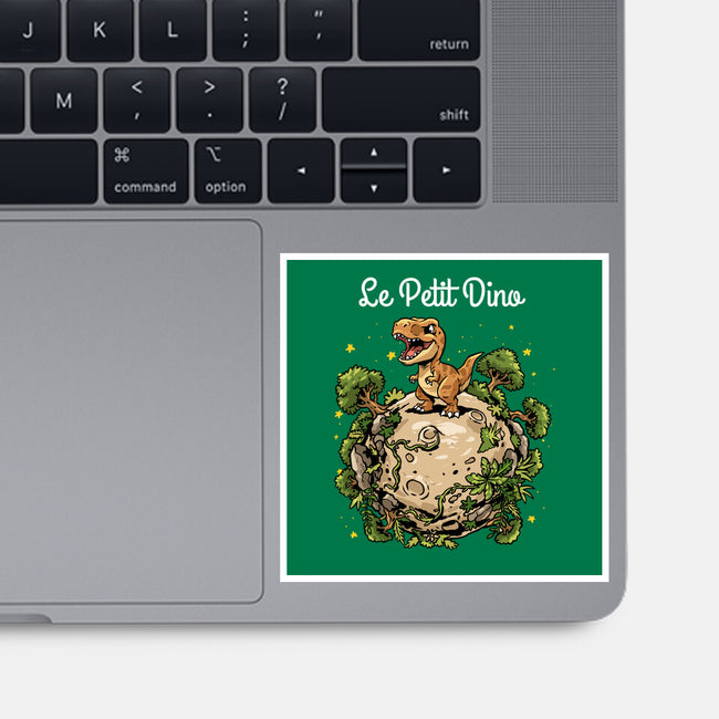 Le Petit Dino-None-Glossy-Sticker-GoshWow