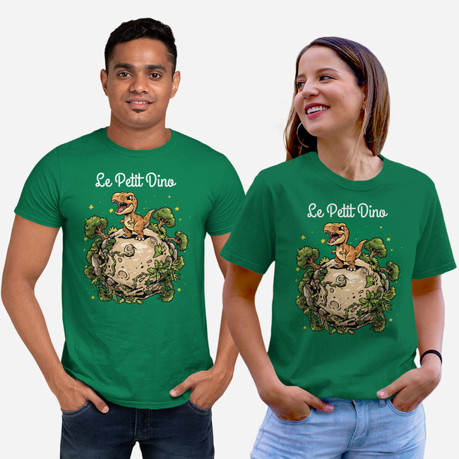 Le Petit Dino-Unisex-Basic-Tee-GoshWow