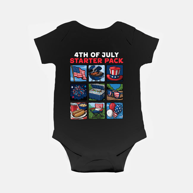 Fourth Of July Starter Pack-Baby-Basic-Onesie-GoshWow