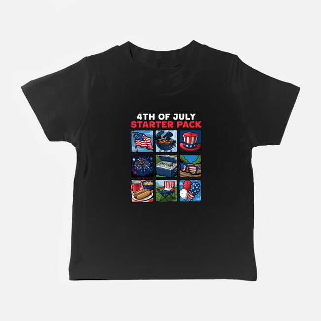 Fourth Of July Starter Pack-Baby-Basic-Tee-GoshWow