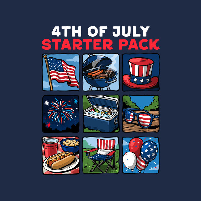 Fourth Of July Starter Pack-Unisex-Crew Neck-Sweatshirt-GoshWow