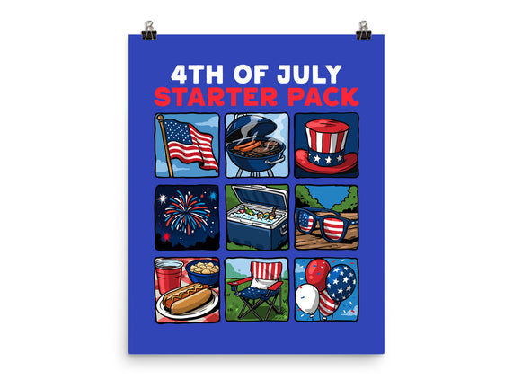 Fourth Of July Starter Pack