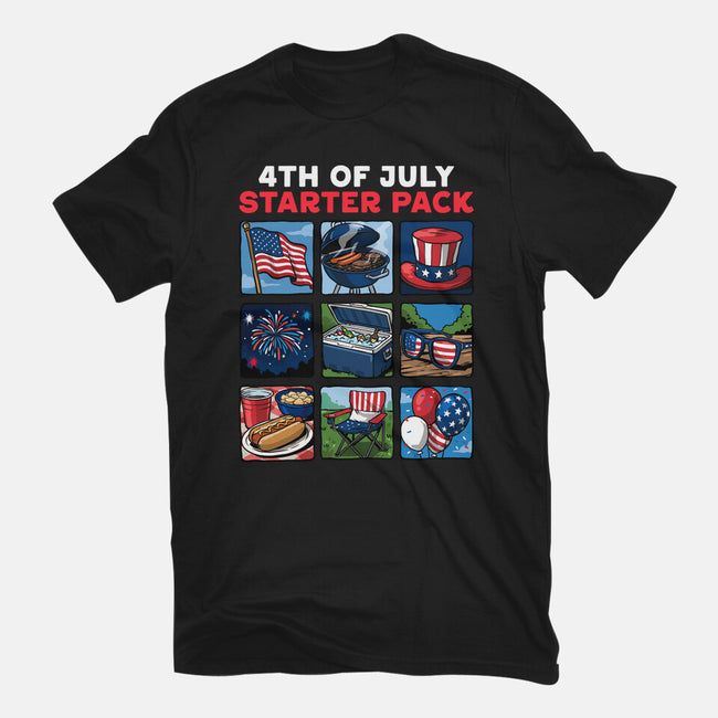 Fourth Of July Starter Pack-Unisex-Basic-Tee-GoshWow
