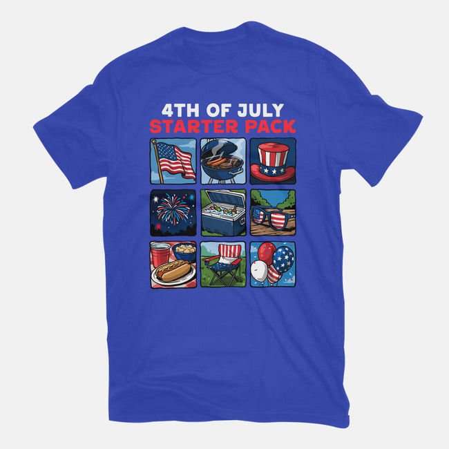 Fourth Of July Starter Pack-Unisex-Basic-Tee-GoshWow