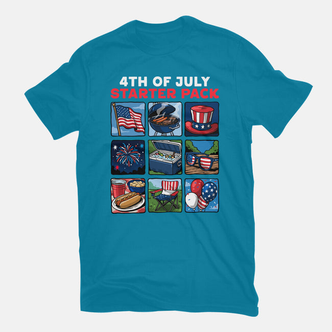 Fourth Of July Starter Pack-Unisex-Basic-Tee-GoshWow