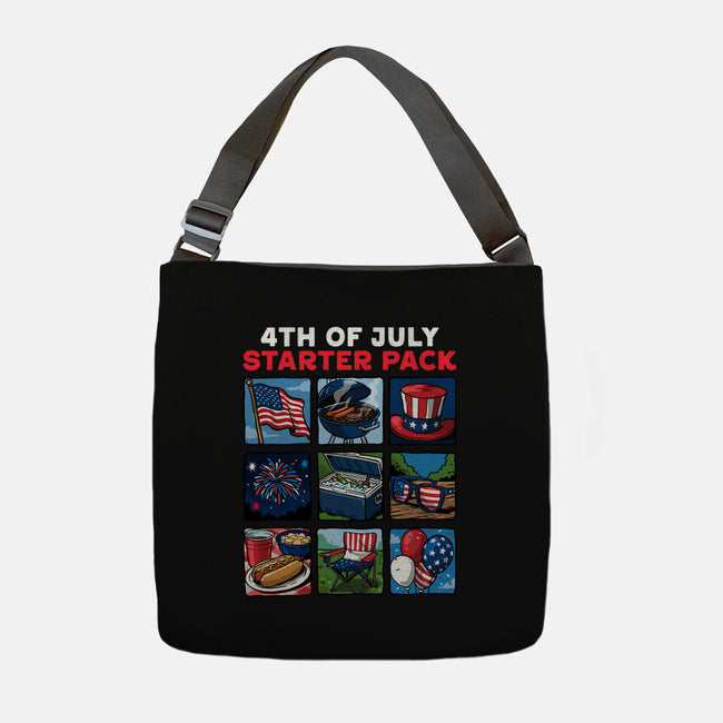 Fourth Of July Starter Pack-None-Adjustable Tote-Bag-GoshWow