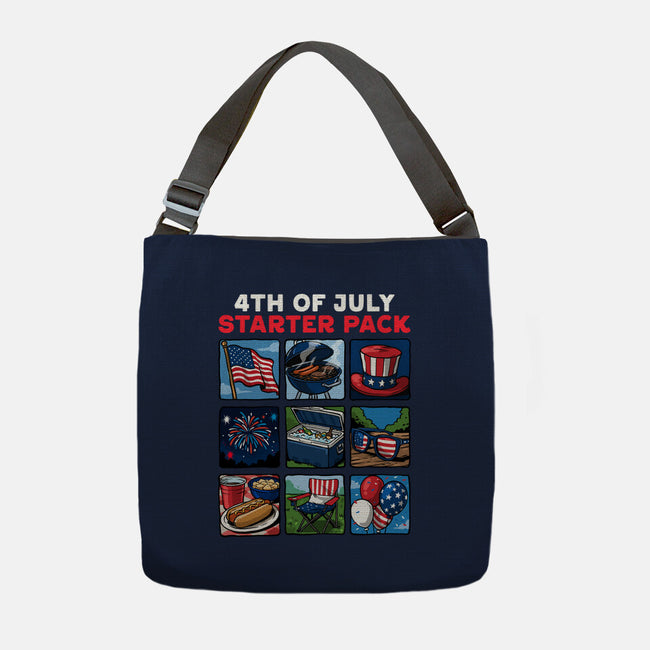Fourth Of July Starter Pack-None-Adjustable Tote-Bag-GoshWow