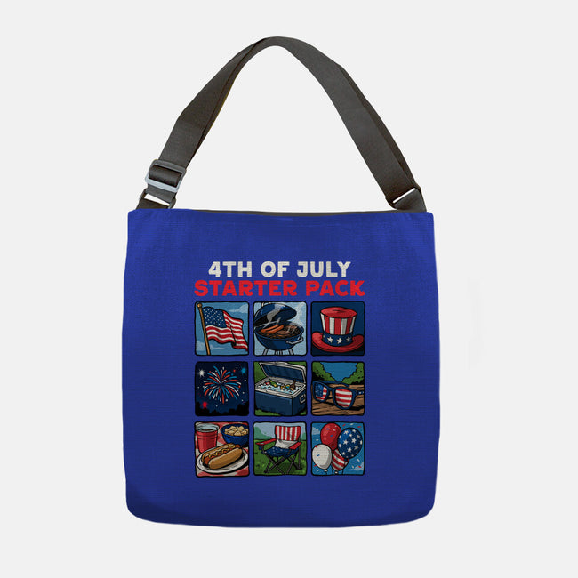 Fourth Of July Starter Pack-None-Adjustable Tote-Bag-GoshWow