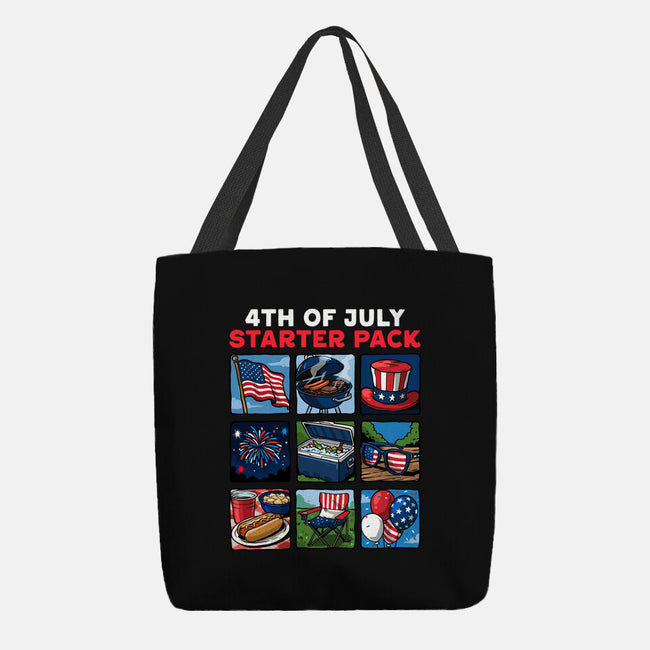 Fourth Of July Starter Pack-None-Basic Tote-Bag-GoshWow