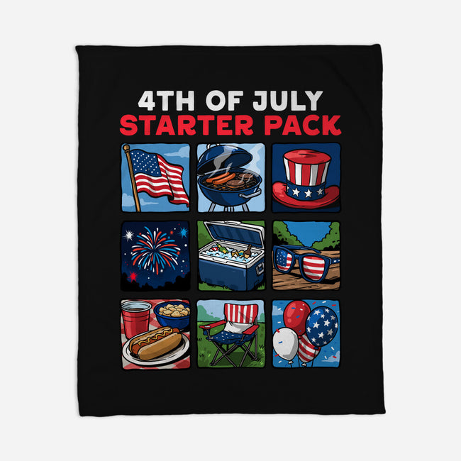 Fourth Of July Starter Pack-None-Fleece-Blanket-GoshWow