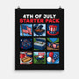 Fourth Of July Starter Pack-None-Matte-Poster-GoshWow