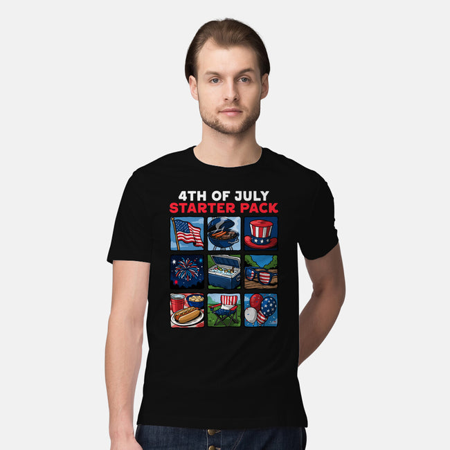 Fourth Of July Starter Pack-Mens-Premium-Tee-GoshWow