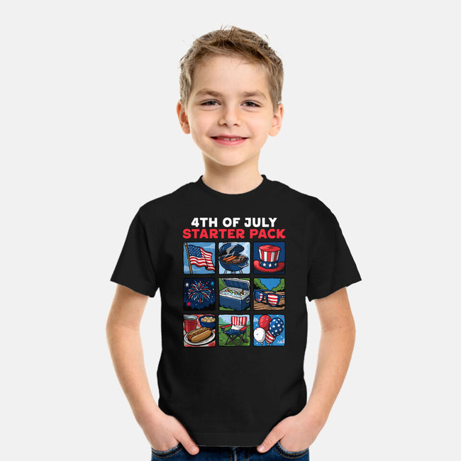 Fourth Of July Starter Pack-Youth-Basic-Tee-GoshWow