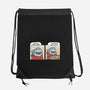 Shark Seafood Diet-None-Drawstring-Bag-GoshWow