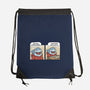 Shark Seafood Diet-None-Drawstring-Bag-GoshWow